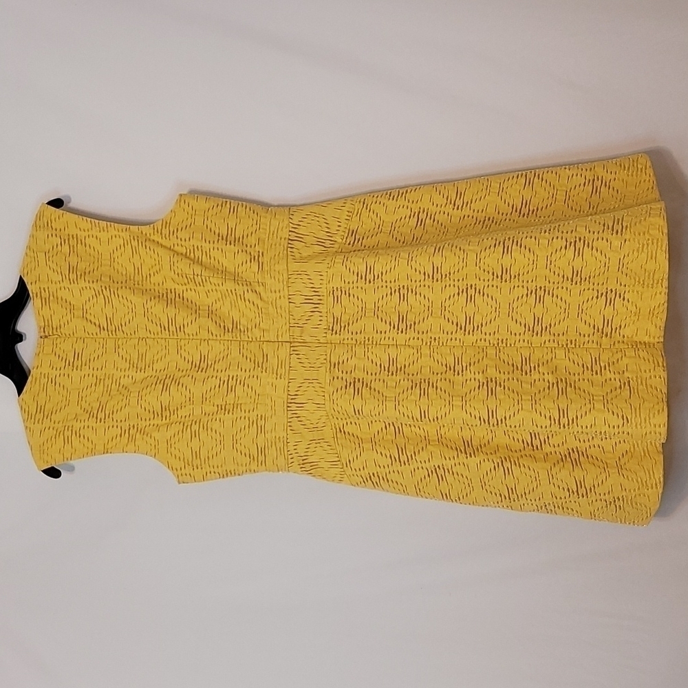 J Crew Sleeveless Yellow  A line Mini Dress - Picture 9 of 16